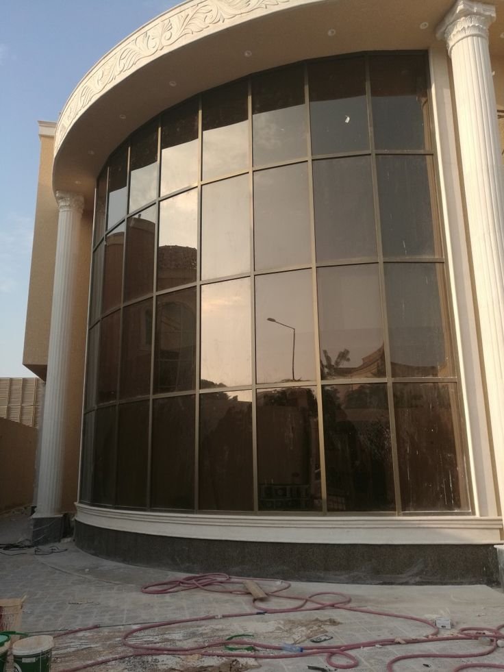 زجاج واجهات حديثة بالرياض